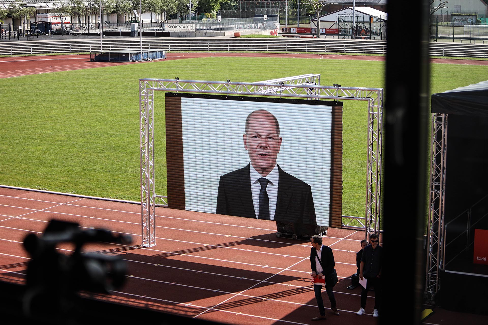 Pressefotos beim Parteitag der SPD Hessen