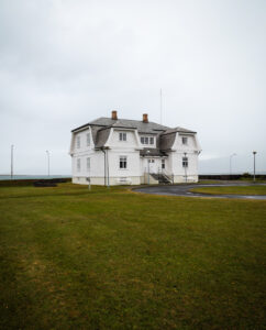 Haus Höfði 2023, in dem 1986 das Gipfeltreffen von Reykjavik stattfand.