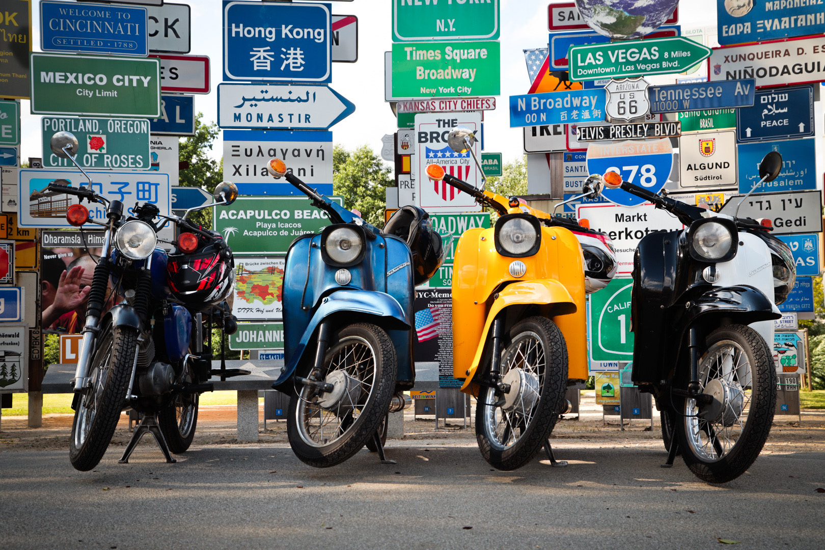 Neues Projekt: Mit der Simson nach Den Haag